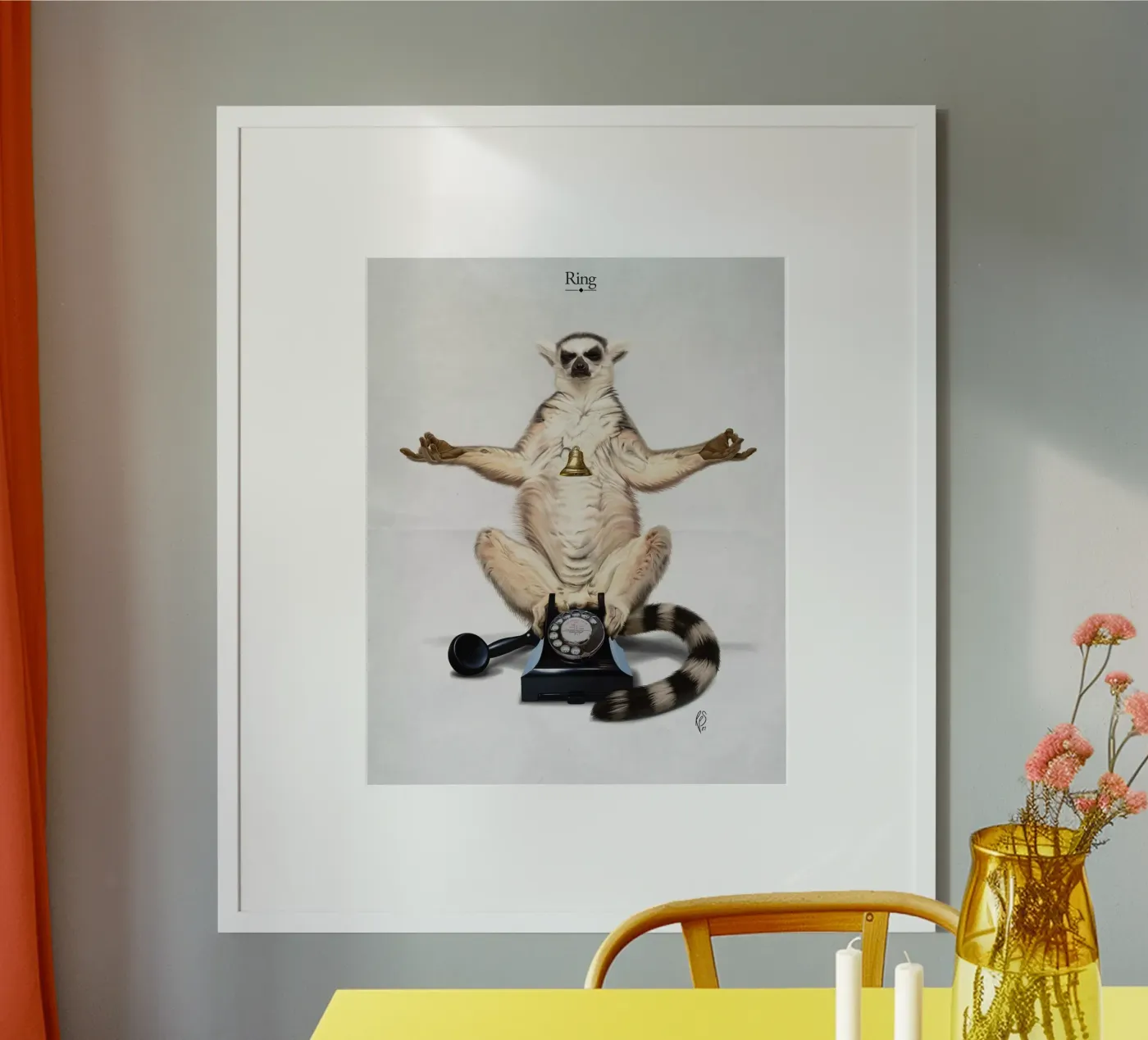 Ring (Titled) poster da Rob Art | Illustration