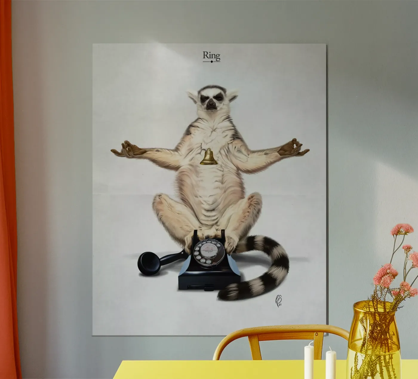 Ring (Titled) poster da Rob Art | Illustration