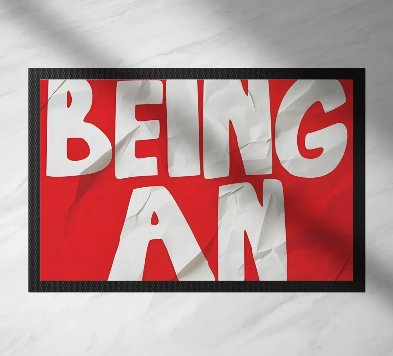 STOP BEING AN IDIOT zerbino da Type & Tape