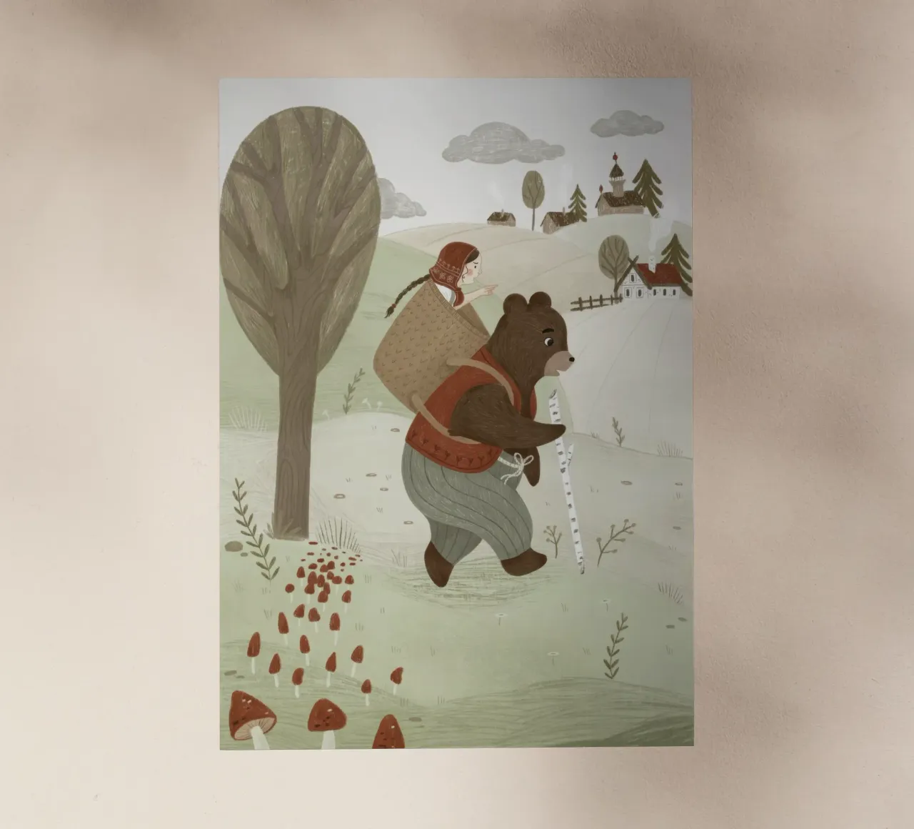 Anna Lunak - Mascha e l'orso pellicola backlit da muench benjamin