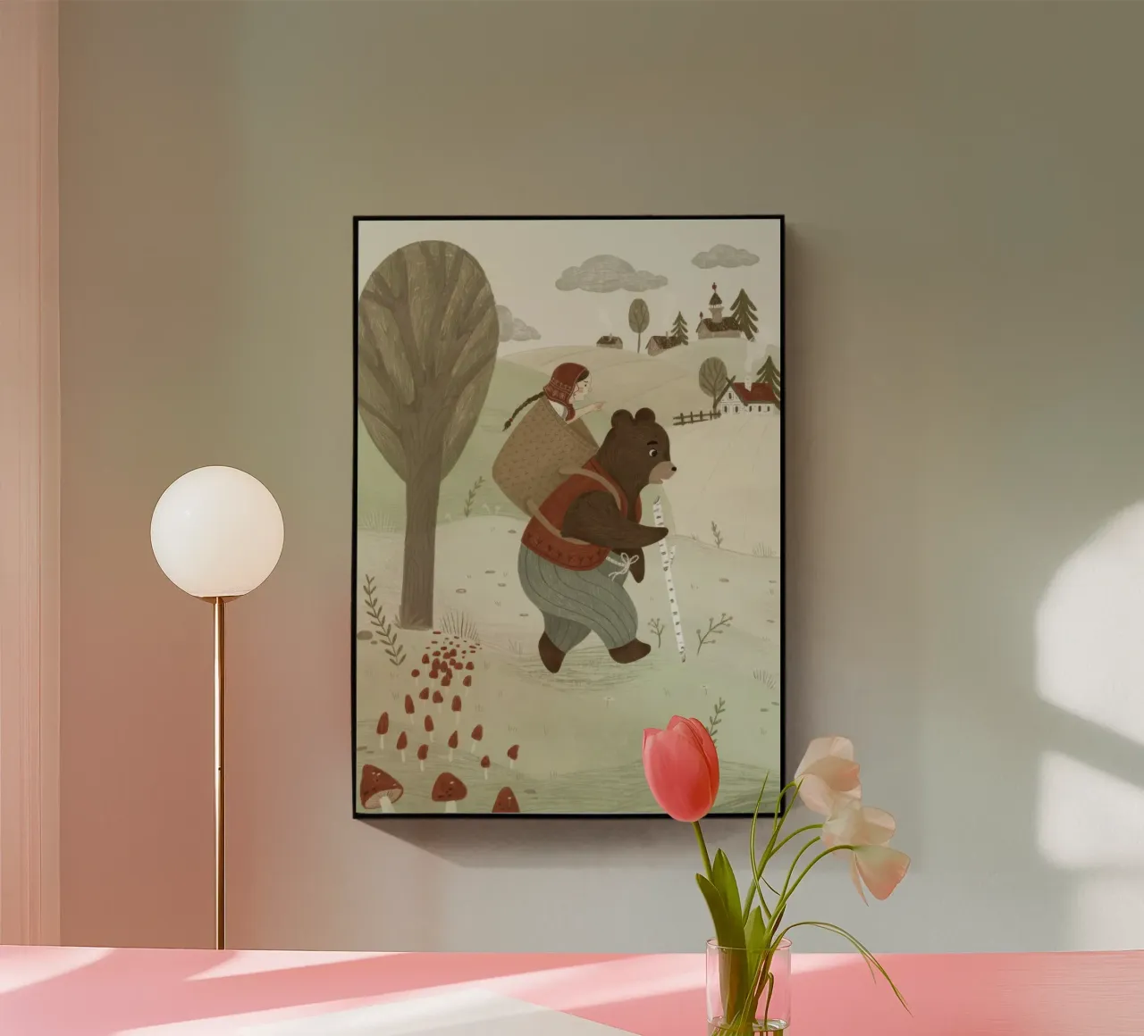 Anna Lunak - Mascha e l'orso plexiglass da muench benjamin