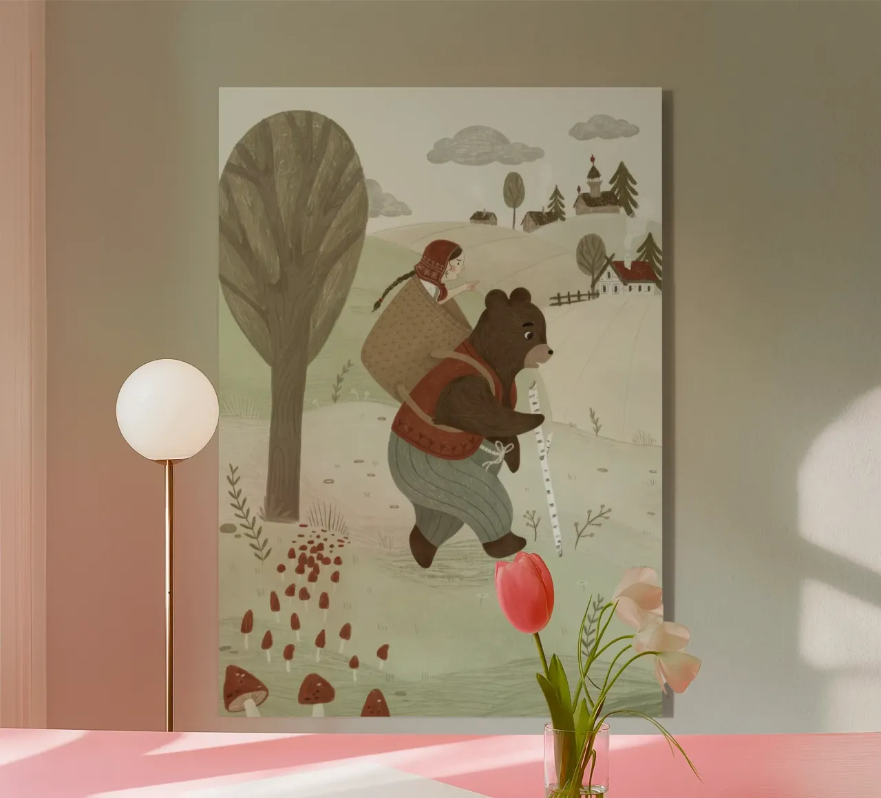 Anna Lunak - Mascha e l'orso plexiglass da muench benjamin