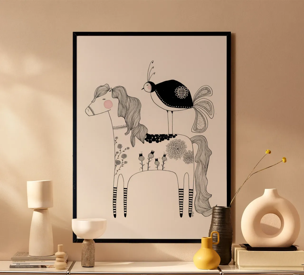Bianca Peters - The dotted Horse poster da muench benjamin