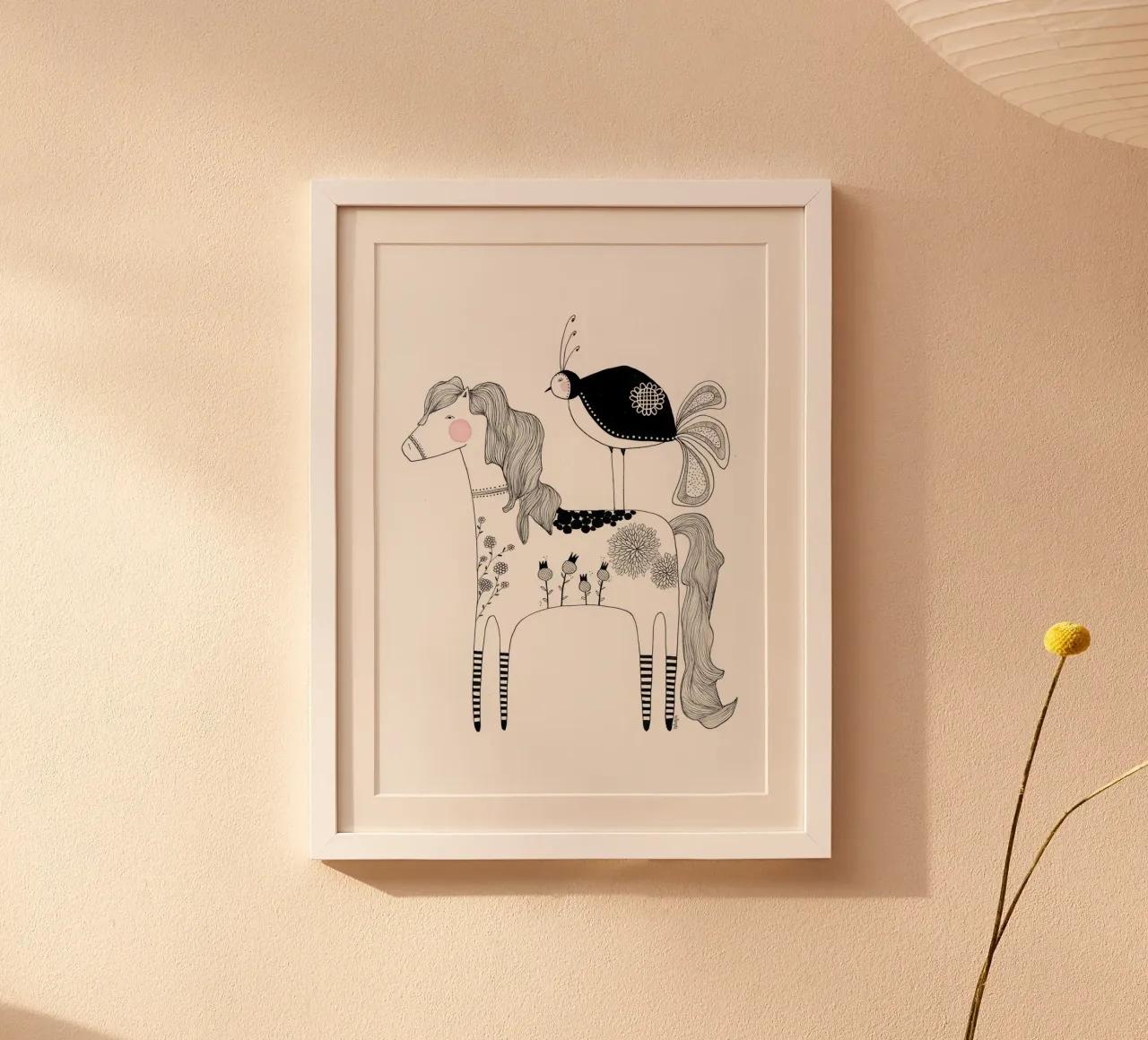 Bianca Peters - The dotted Horse poster da muench benjamin