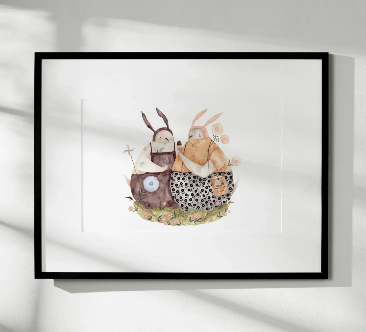Claudia Voglhuber - Gelato poster con telaio in legno da muench benjamin