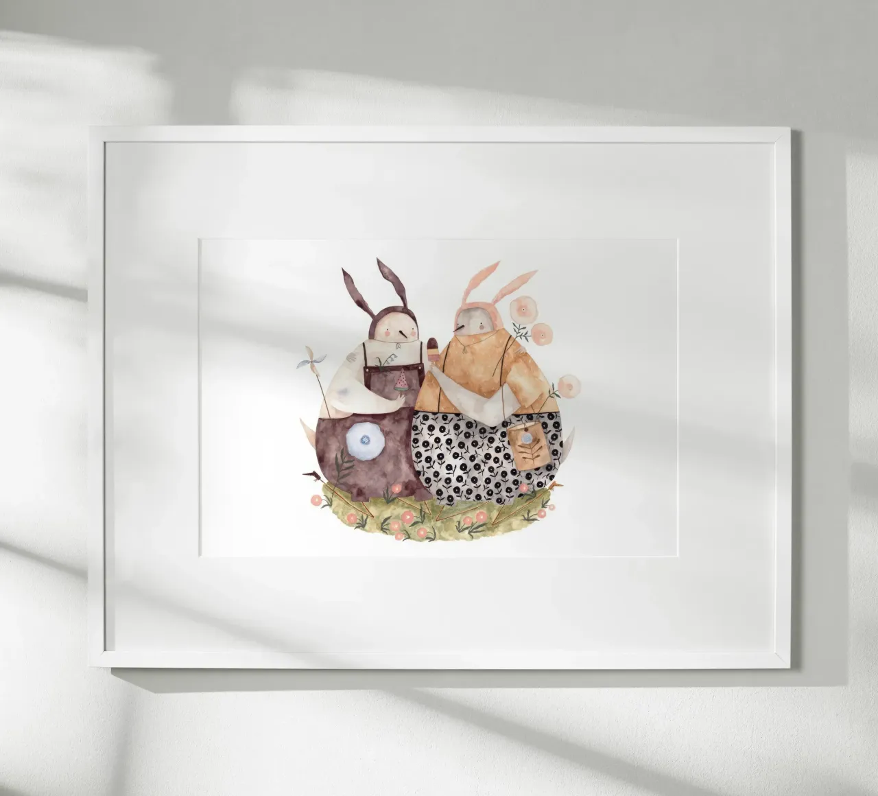 Claudia Voglhuber - Gelato poster con telaio in legno da muench benjamin