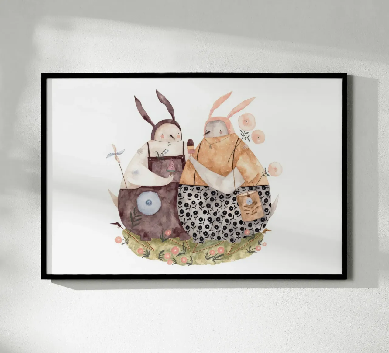 Claudia Voglhuber - Gelato poster con telaio in legno da muench benjamin