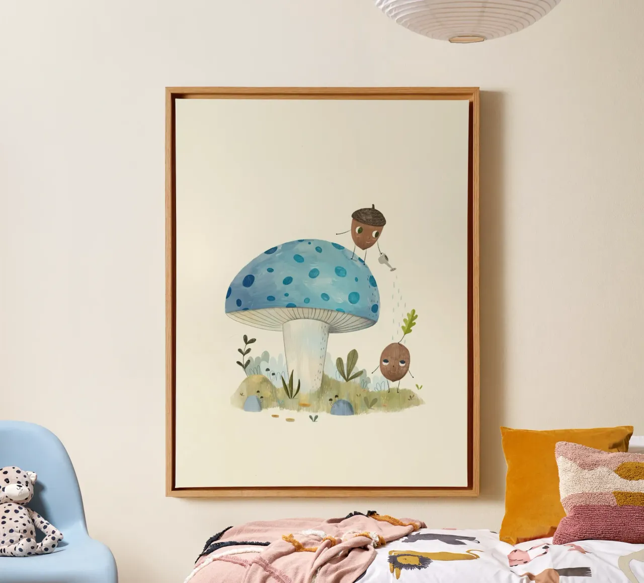 Judith Loske - Piccole ghiande tela con Cornice a cassetta da muench benjamin