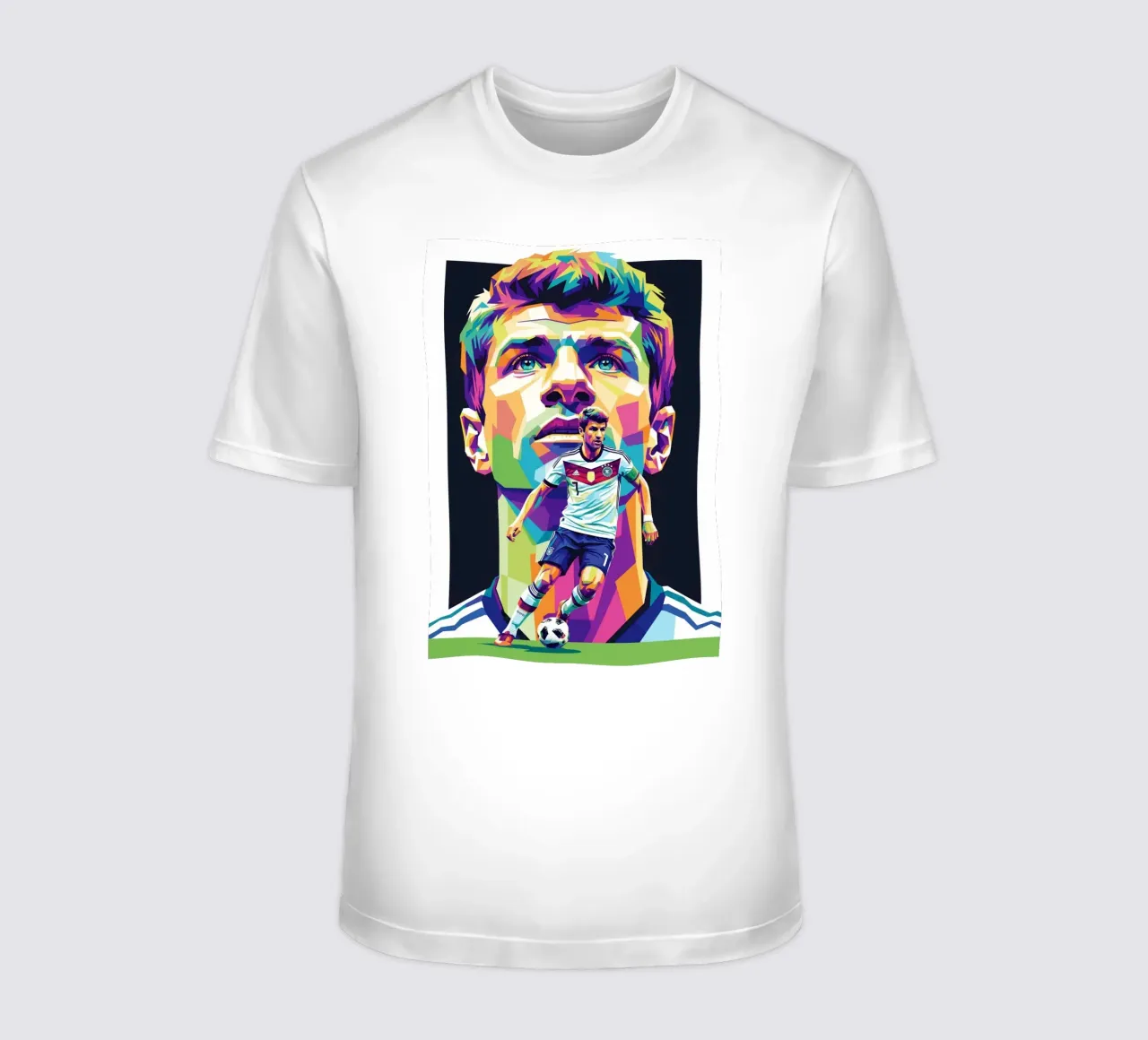 Thomas Muller - Germania #1 t-shirt da Hantamrata