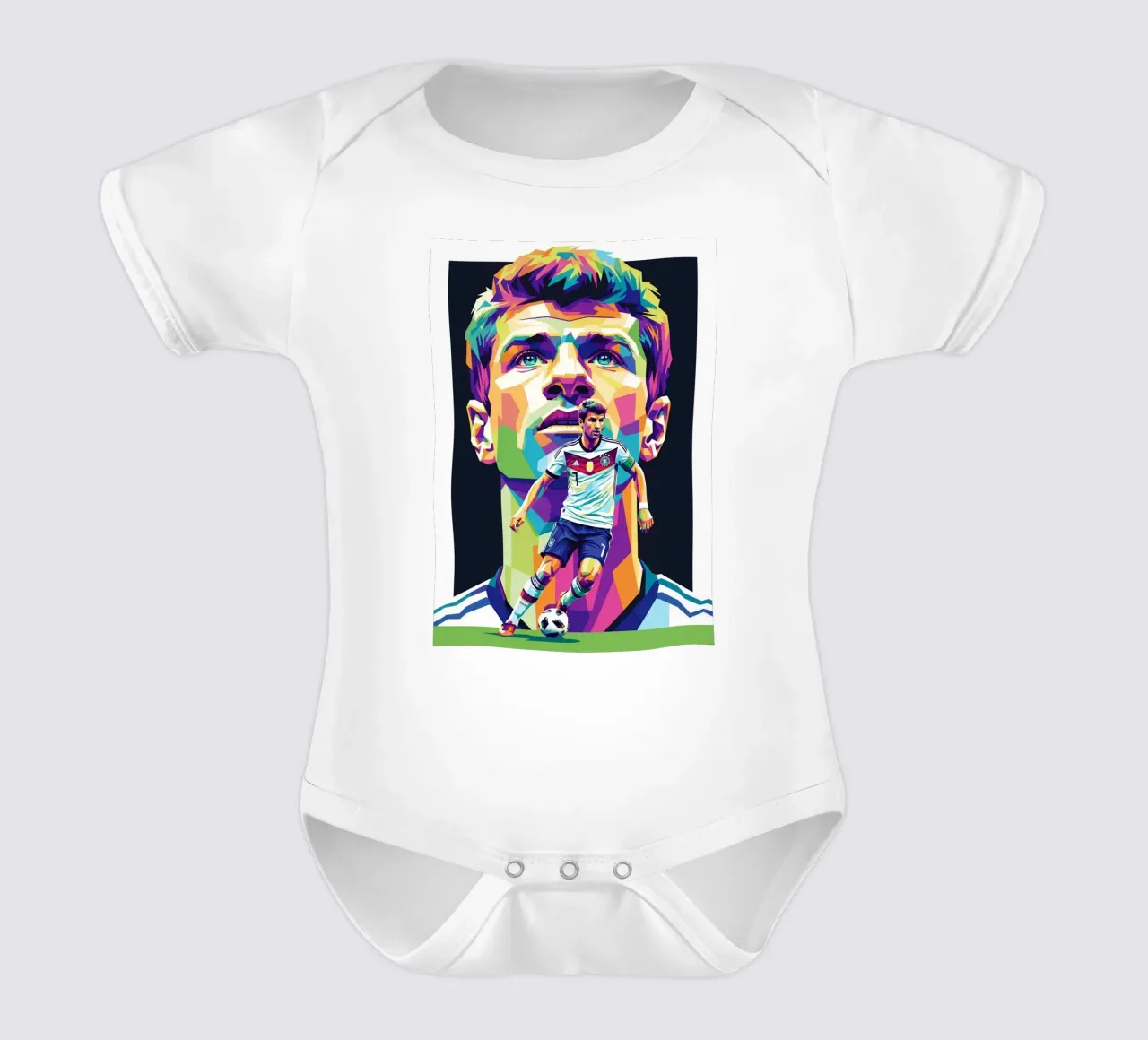 Thomas Muller - Germania #1 body neonato maniche corte da Hantamrata