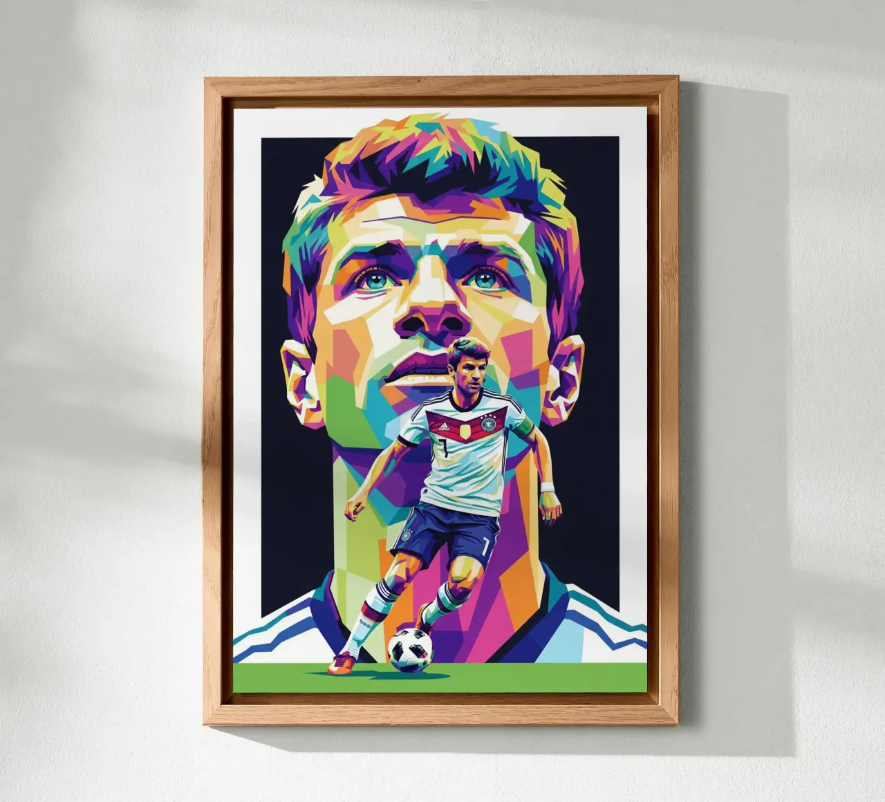 Thomas Muller - Germania #1 alluminio dibond da Hantamrata