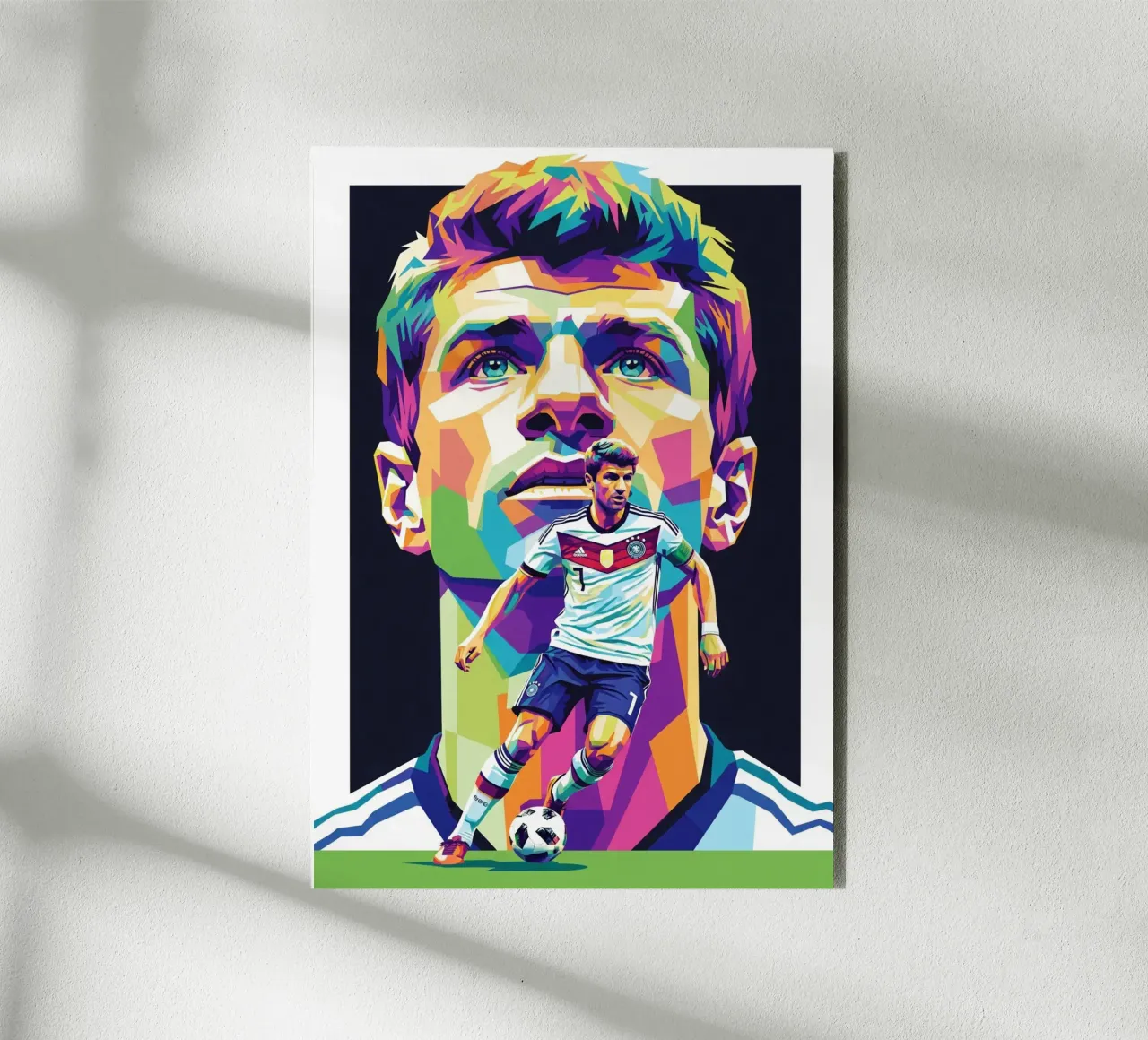 Thomas Muller - Germania #1 alluminio dibond da Hantamrata