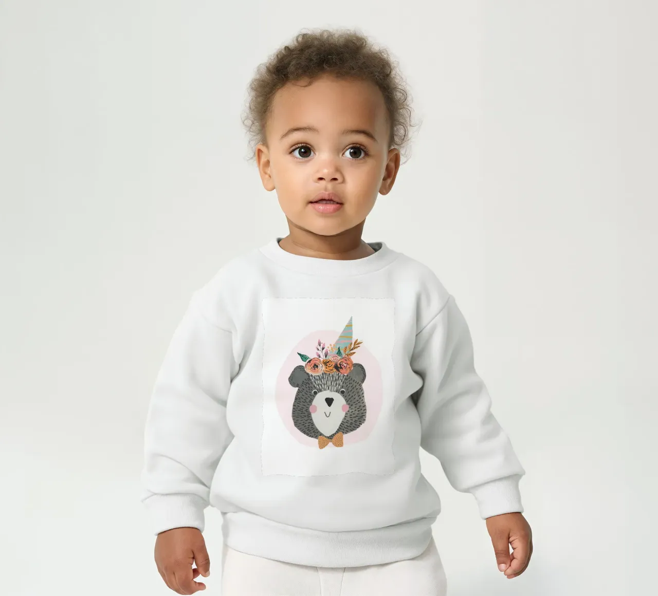 Lisa Dolson - Verjaardag Beer baby sweatshirt van muench benjamin