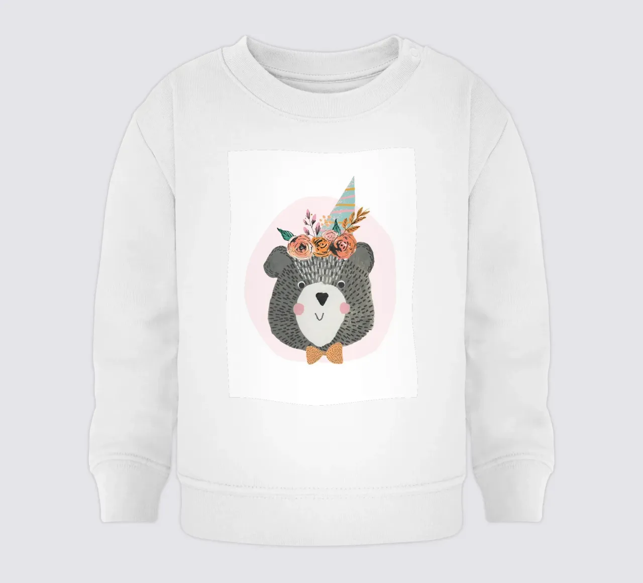 Lisa Dolson - Verjaardag Beer baby sweatshirt van muench benjamin