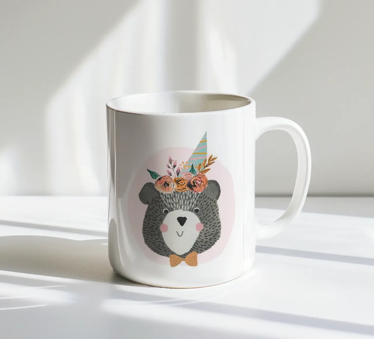 Lisa Dolson - Orso di compleanno tazza in ceramica da muench benjamin