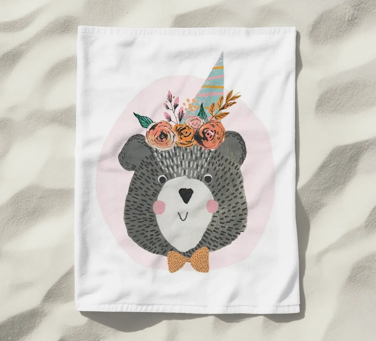 Lisa Dolson - Orso di compleanno telo mare da muench benjamin
