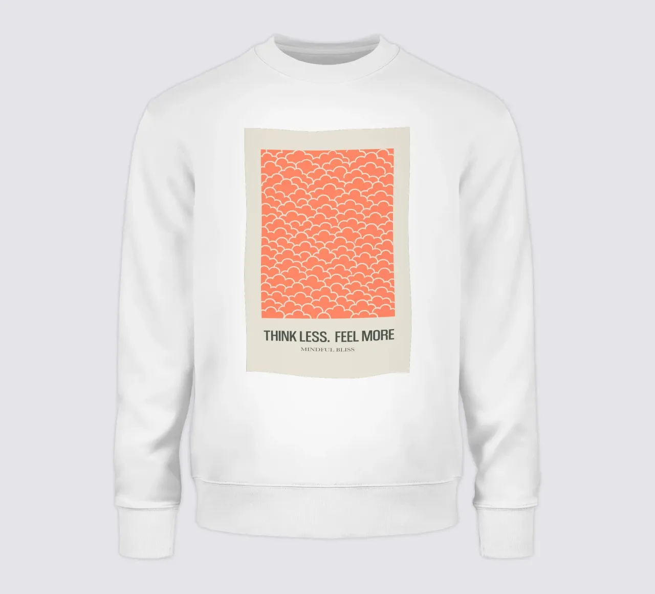 Peach Calm felpa da SMPLE