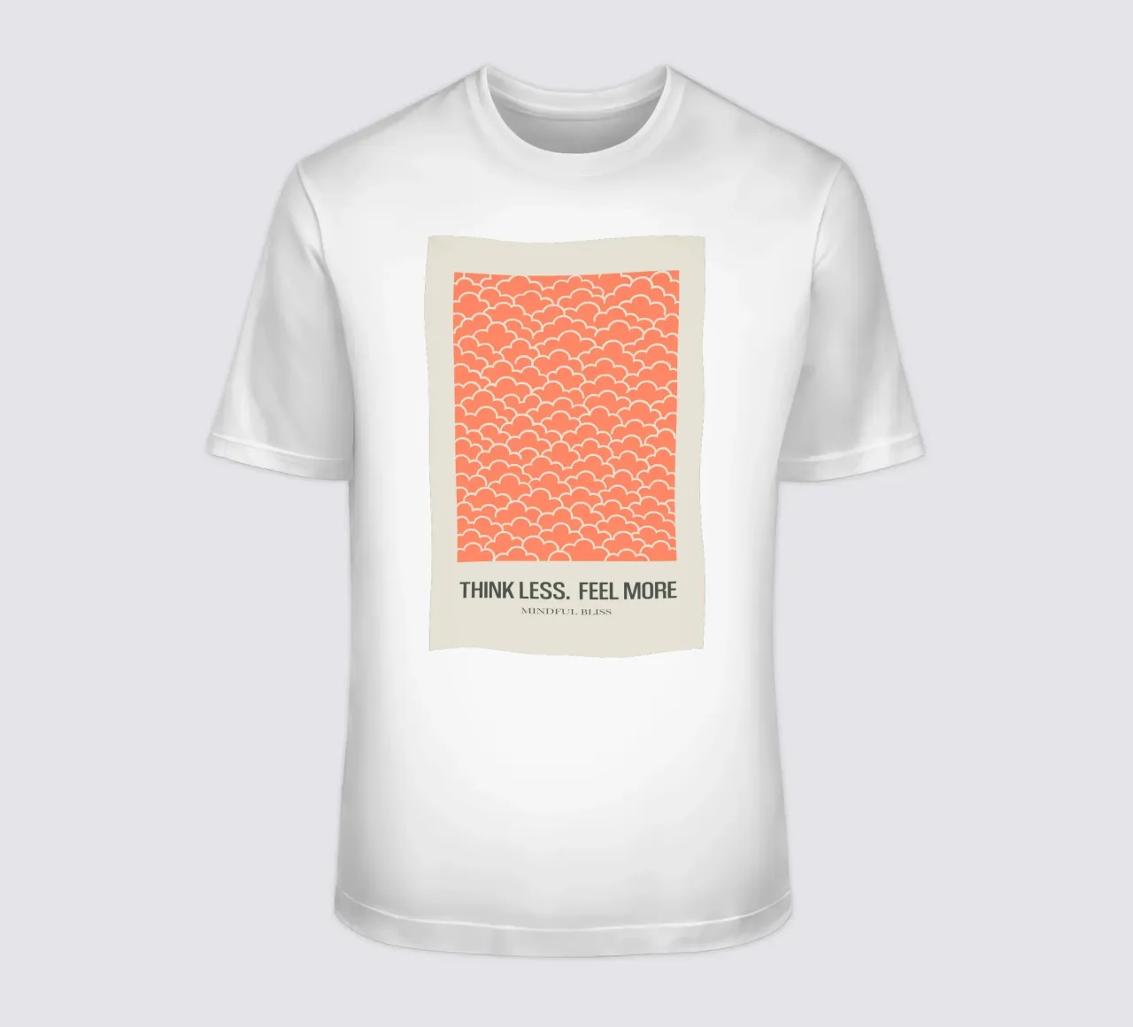 Peach Calm t-shirt da SMPLE