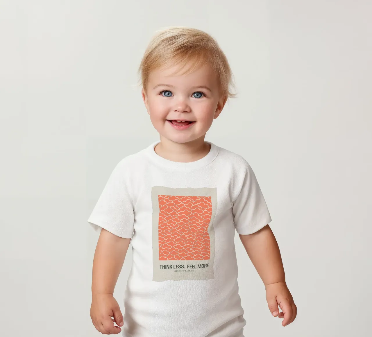 Peach Calm maglietta neonato da SMPLE