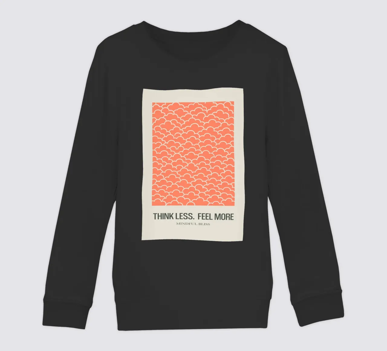 Peach Calm felpa bambino da SMPLE