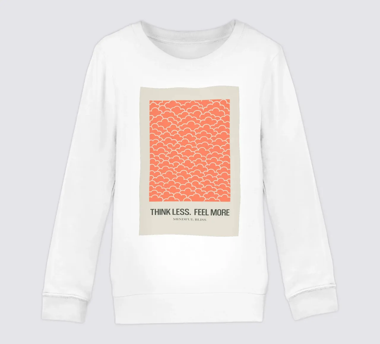Peach Calm felpa bambino da SMPLE