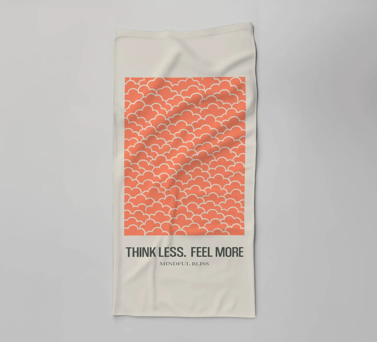Peach Calm towel by SMPLE