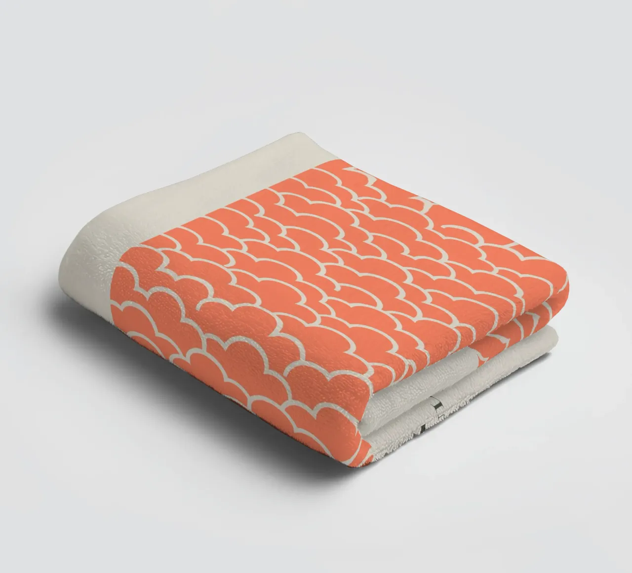 Peach Calm towel by SMPLE