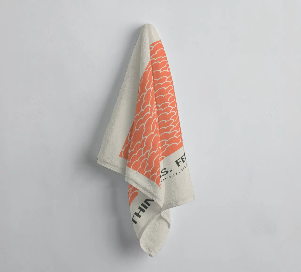 Peach Calm asciugamano da bagno da SMPLE