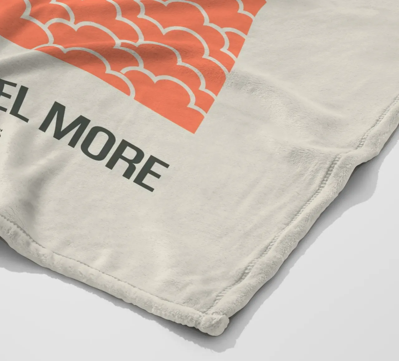 Peach Calm coperta in pile da SMPLE