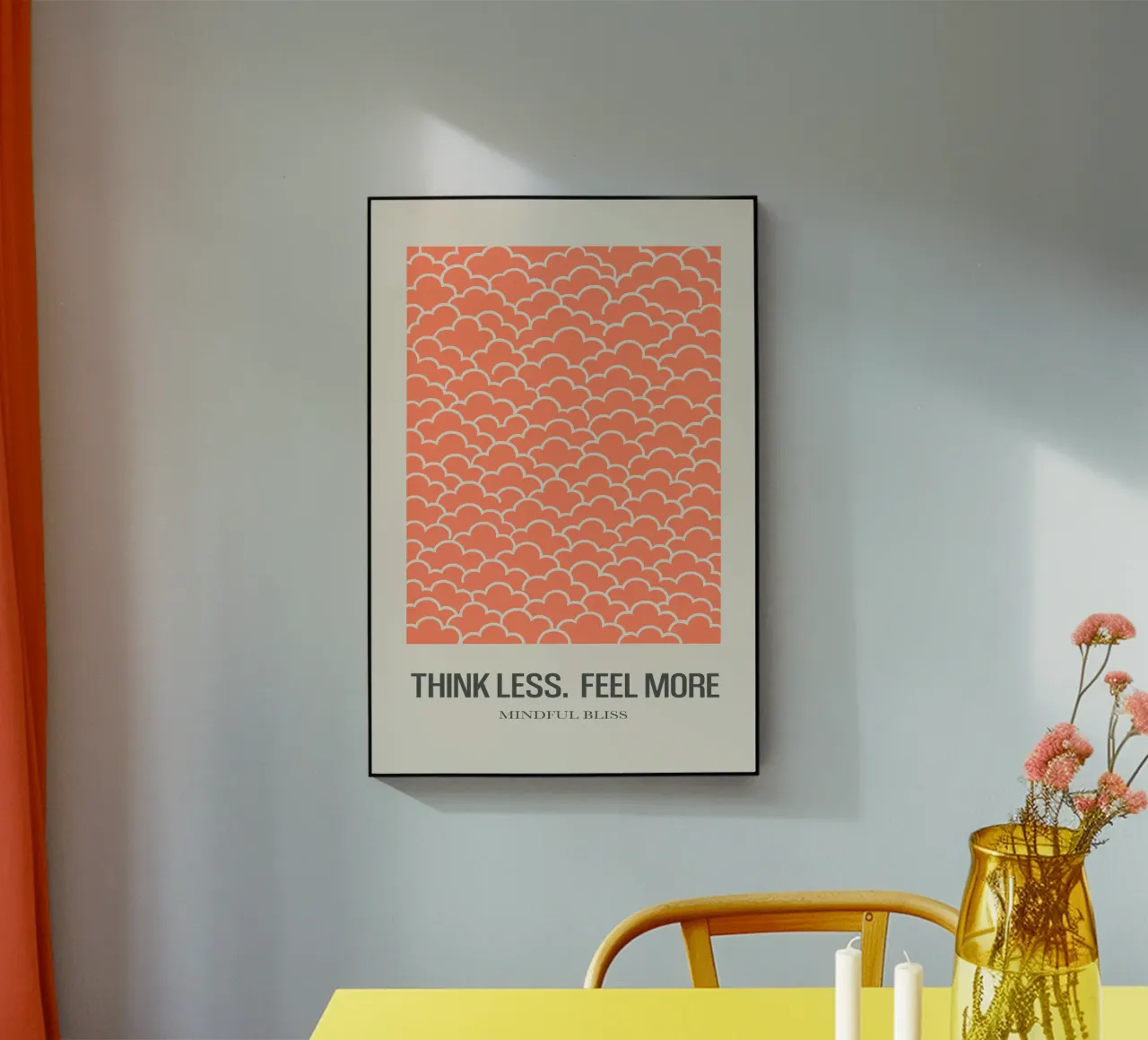 Peach Calm plexiglass da SMPLE