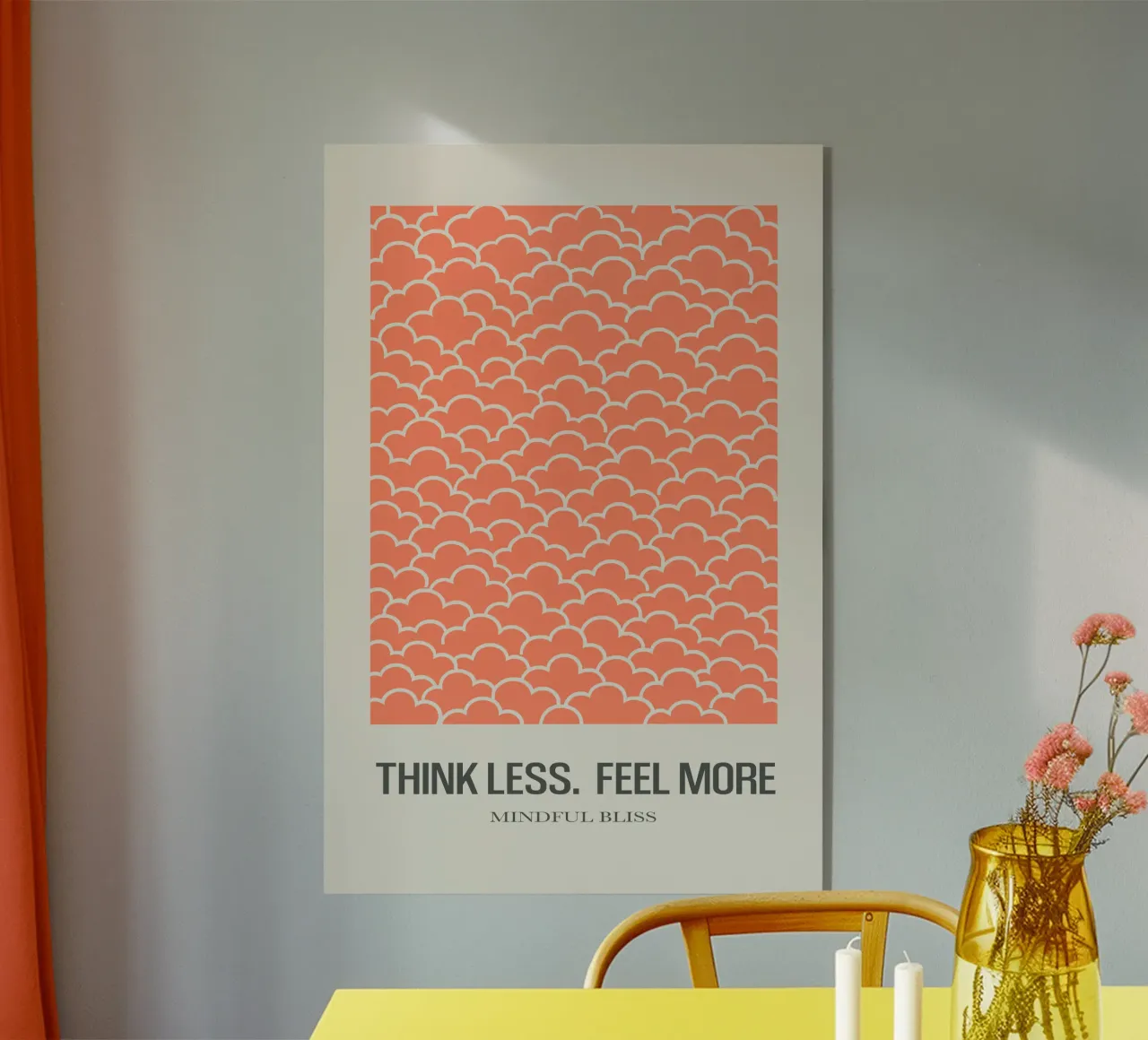 Peach Calm plexiglass da SMPLE