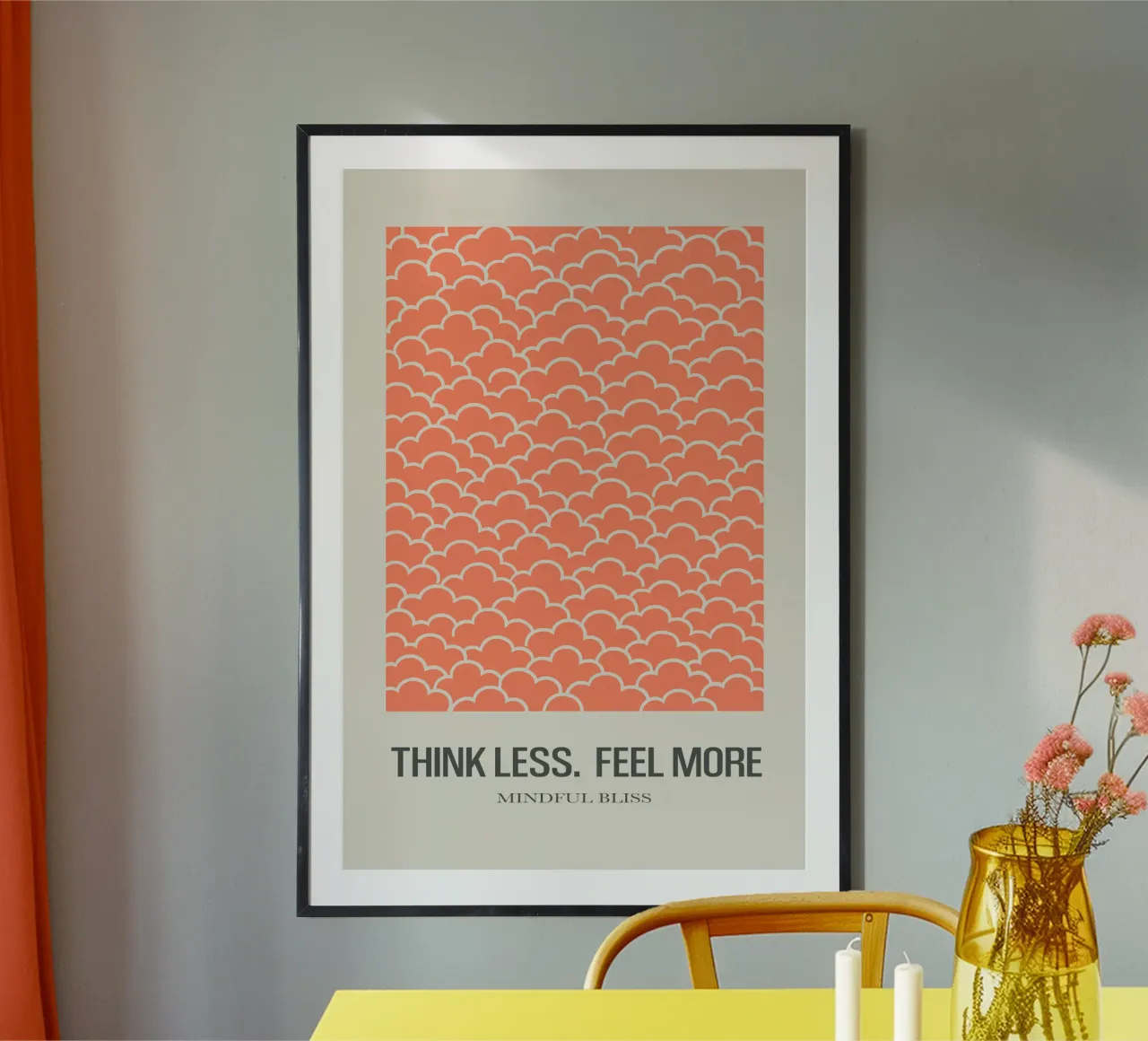 Peach Calm hahnemühle by SMPLE