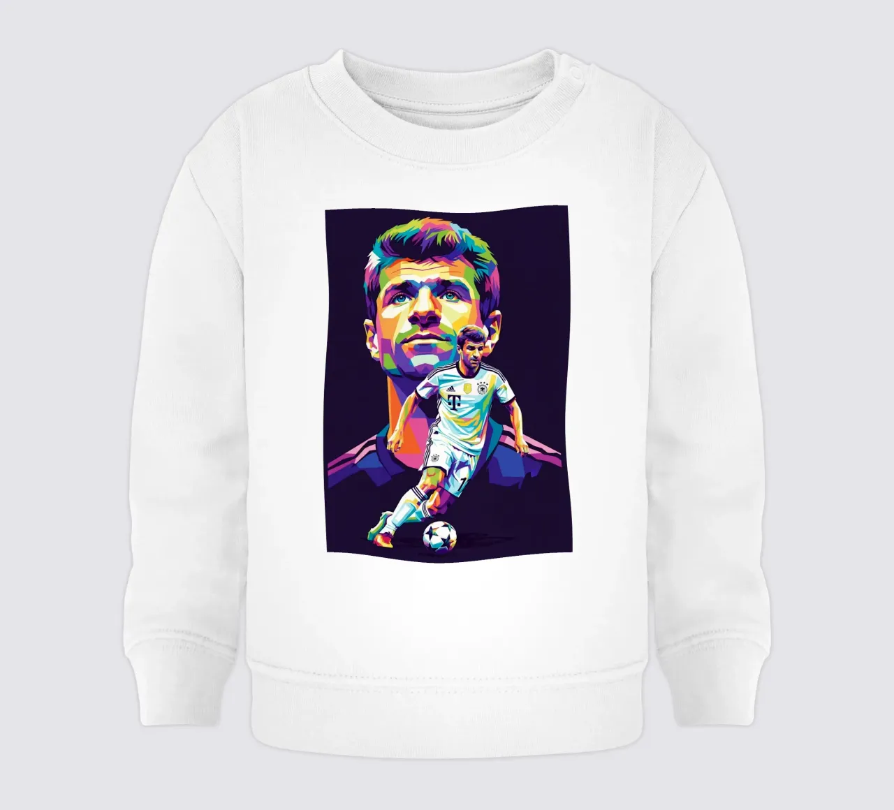 Thomas Muller - Germania #3 felpa neonato da Hantamrata
