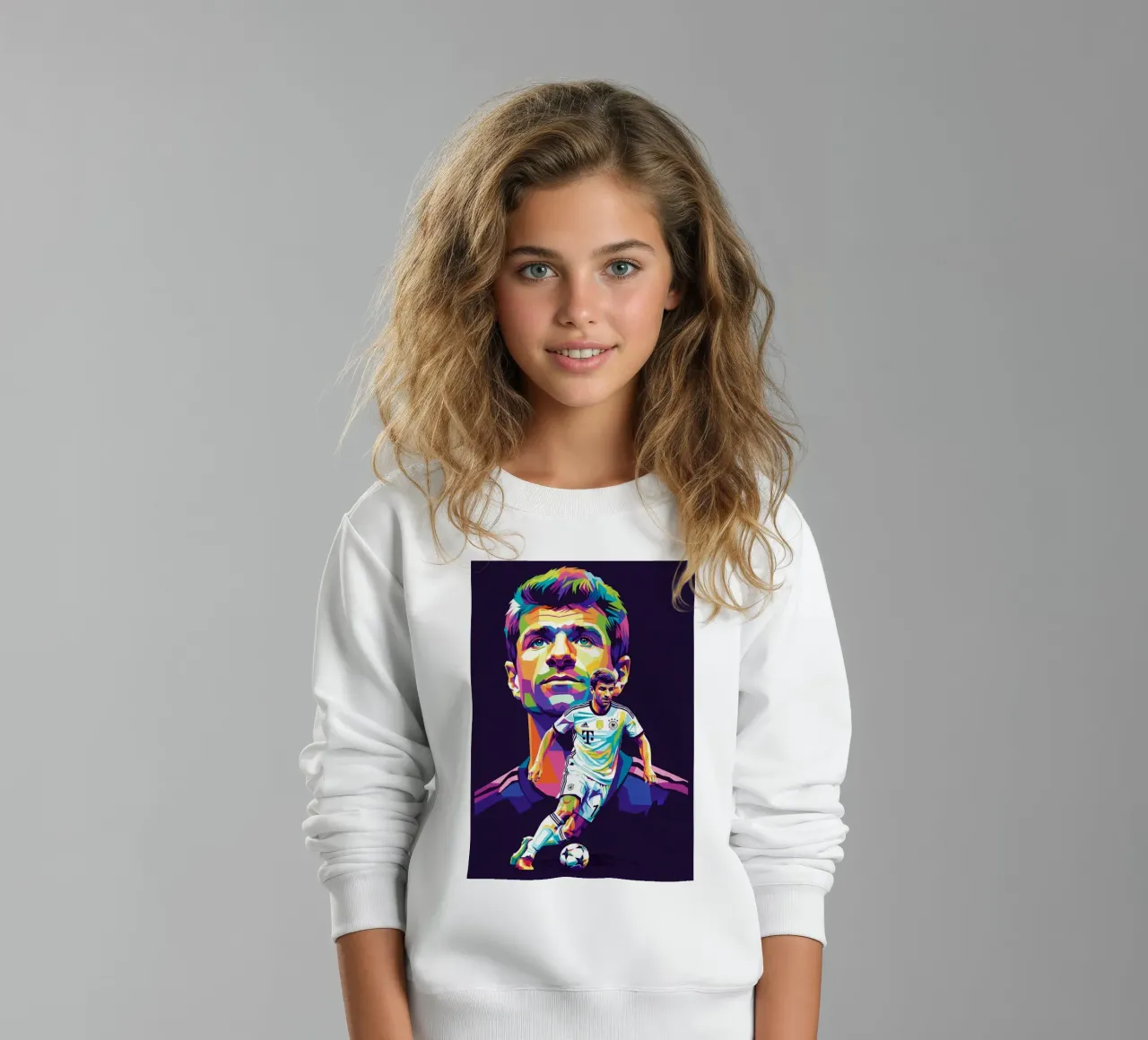 Thomas Muller - Germania #3 felpa bambino da Hantamrata