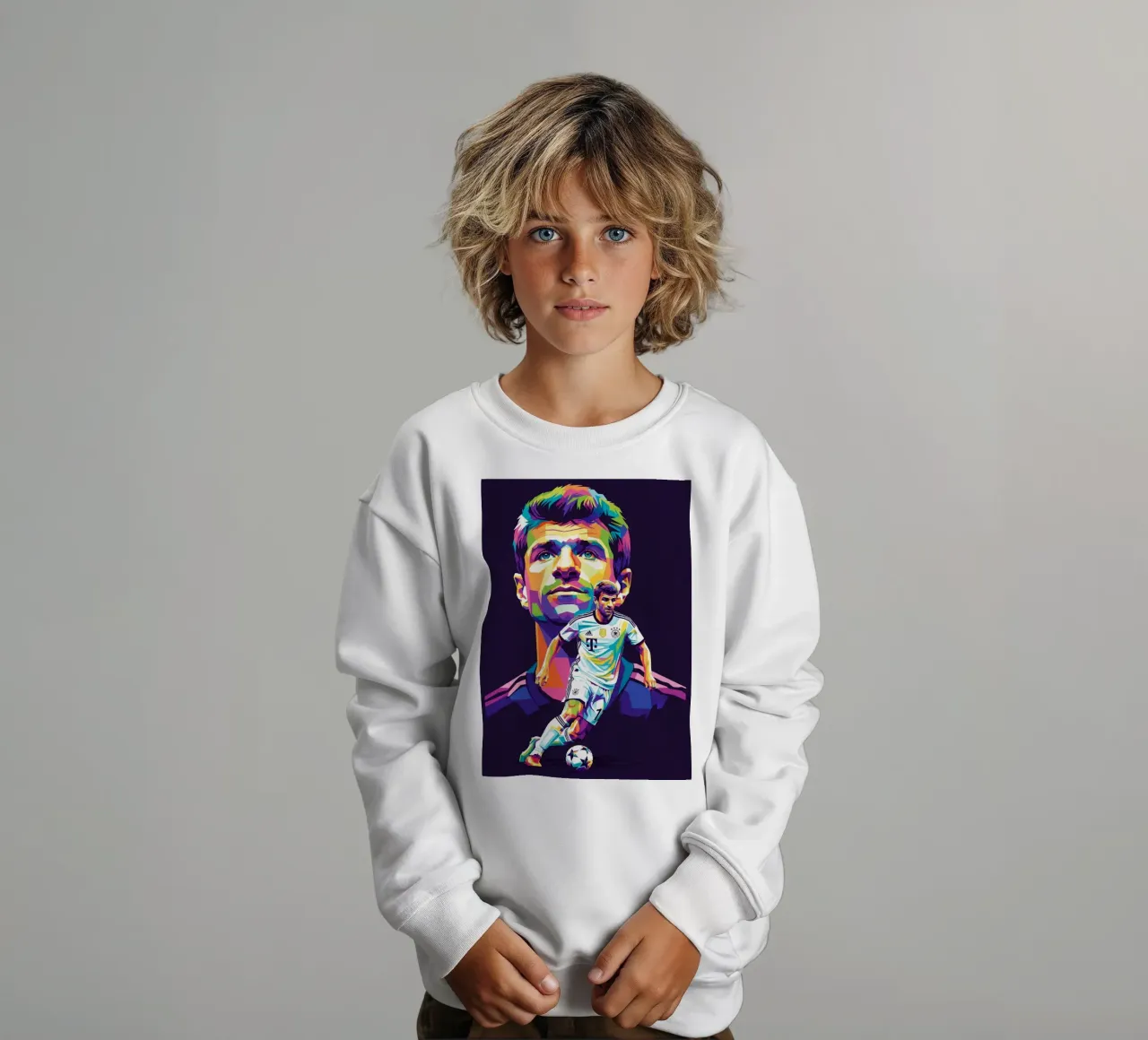 Thomas Muller - Germania #3 felpa bambino da Hantamrata