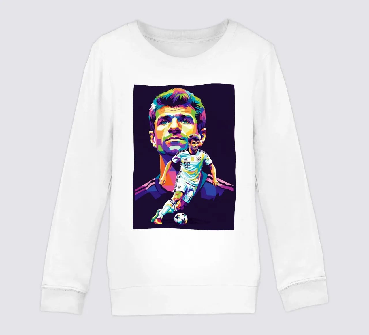 Thomas Muller - Germania #3 felpa bambino da Hantamrata