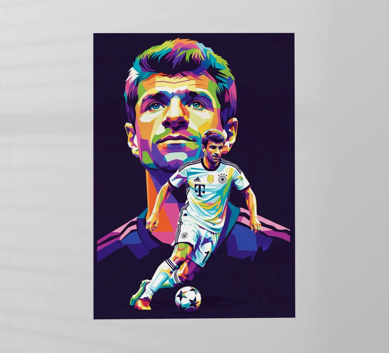 Thomas Muller - Germania #3 pellicola backlit da Hantamrata