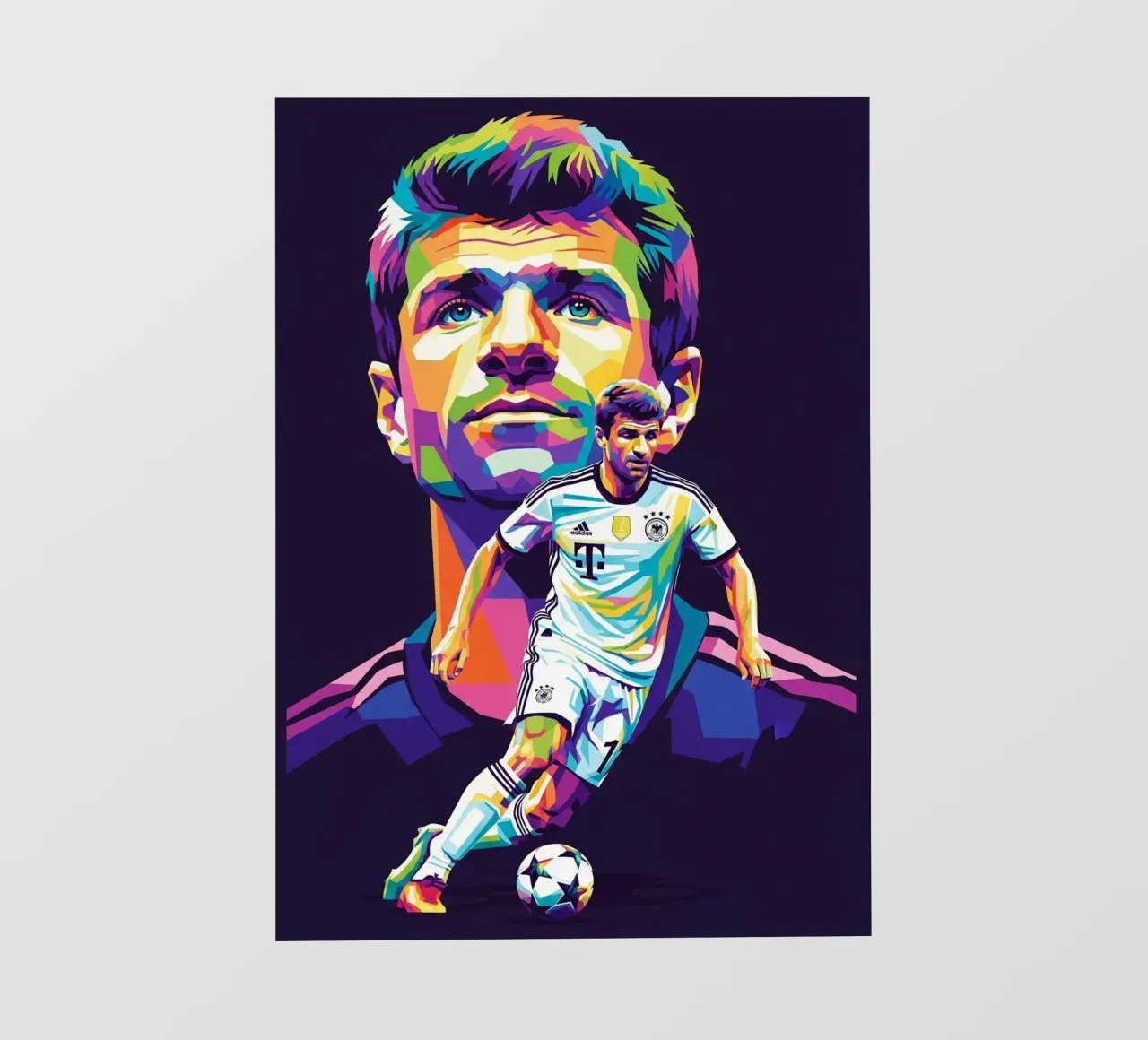 Thomas Muller - Germania #3 pellicola backlit da Hantamrata