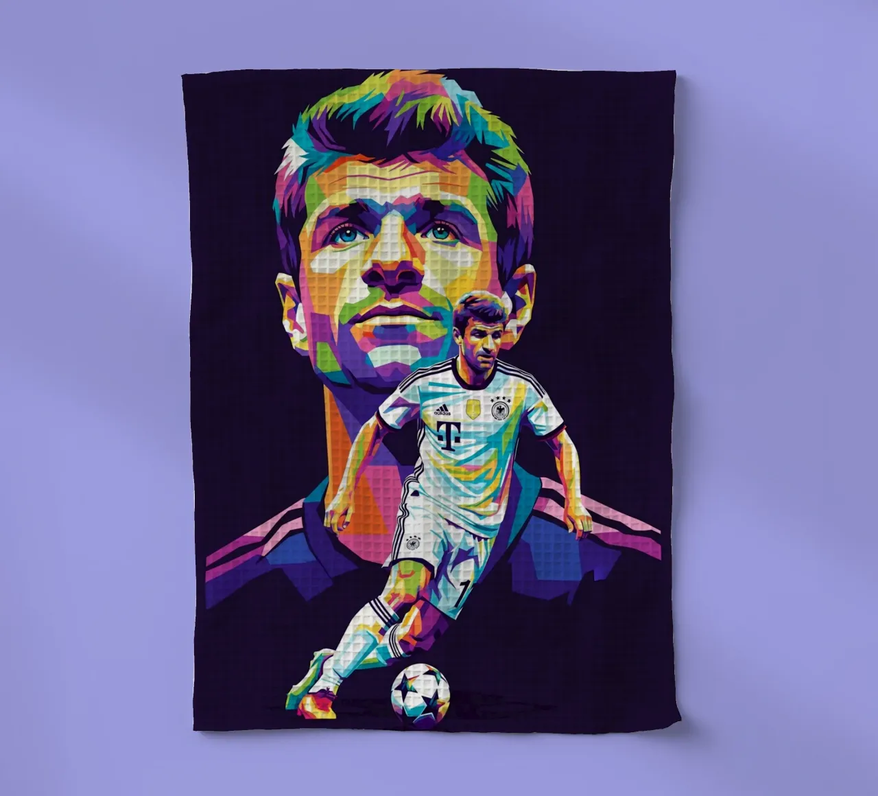 Thomas Muller - Allemagne n°3 torchon de Hantamrata