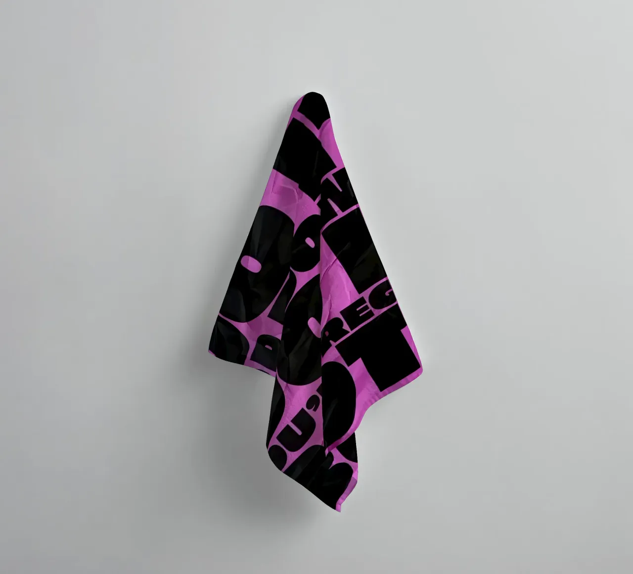 DO IT OR DONT DO YOU'LL REGRET BOTH asciugamano da bagno da Type & Tape