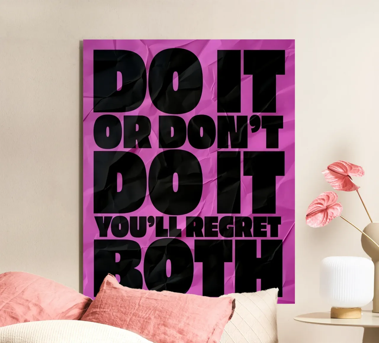 DO IT OR DONT DO YOU'LL REGRET BOTH alluminio dibond da Type & Tape