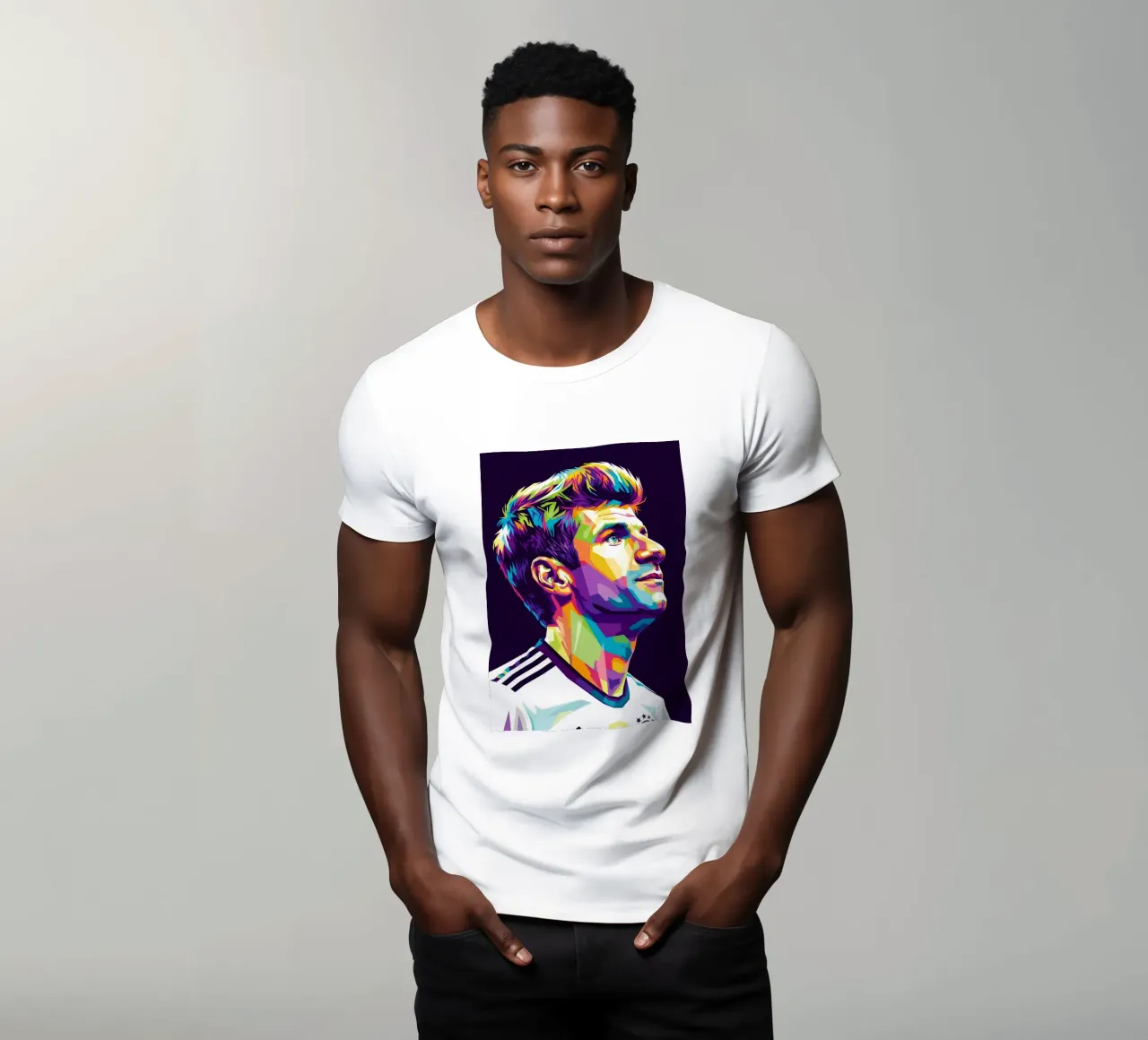 Thomas Muller - Germania #4 t-shirt da Hantamrata