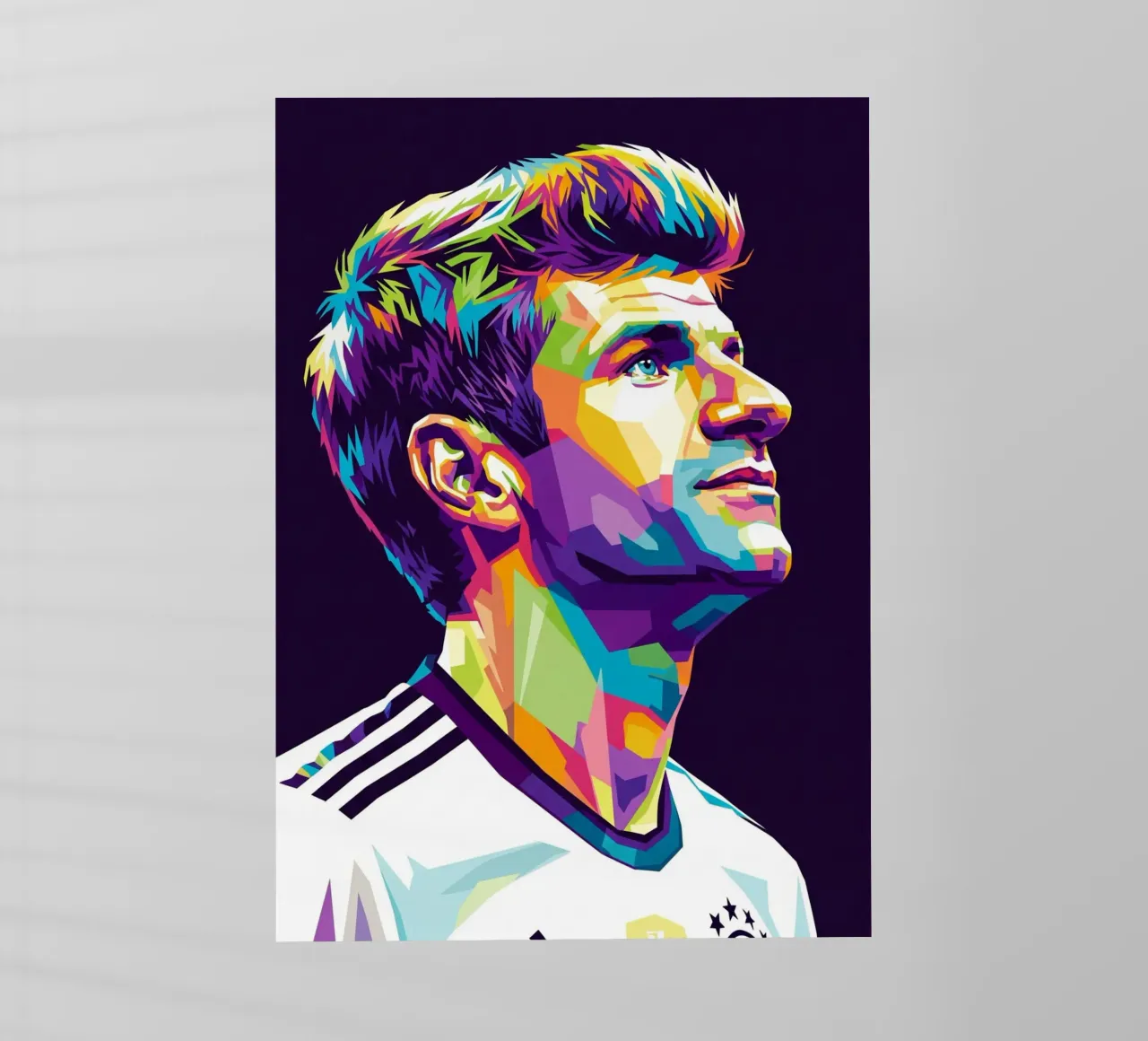 Thomas Muller - Germania #4 pellicola backlit da Hantamrata