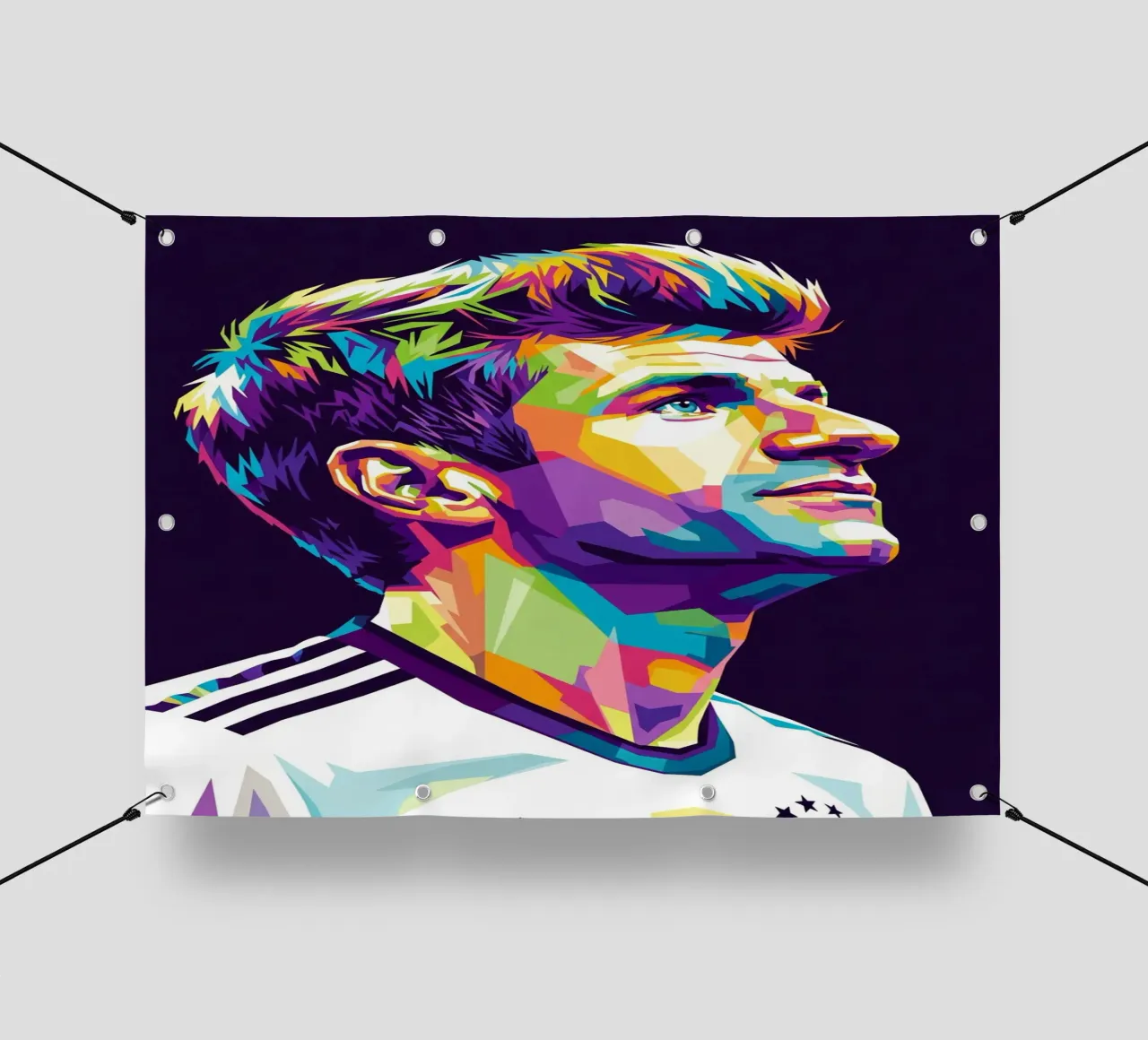Thomas Muller - Germania #4 telo in pvc da Hantamrata