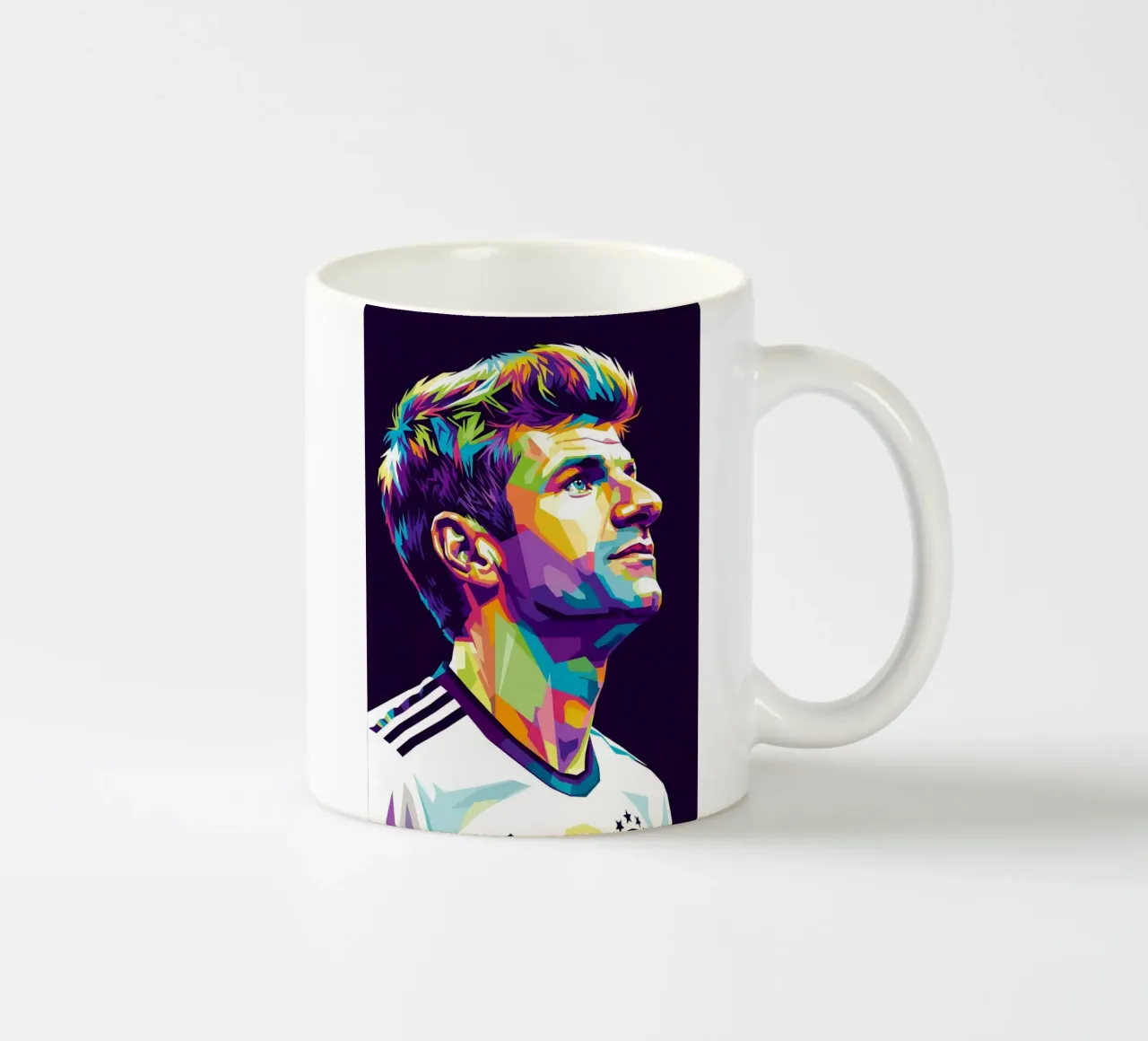 Thomas Muller - Germania #4 tazza in ceramica da Hantamrata