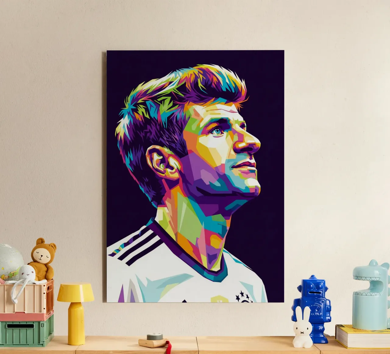 Thomas Muller - Germania #4 alluminio dibond da Hantamrata