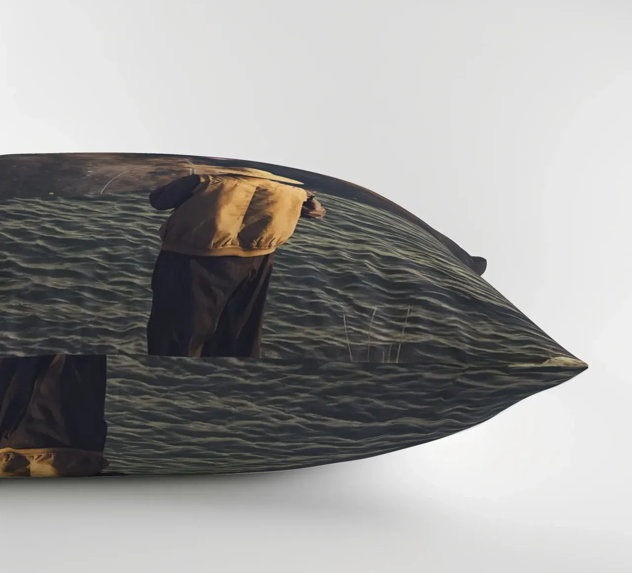 Silenzio - Pescatore cosmico cuscino da Dapidoka