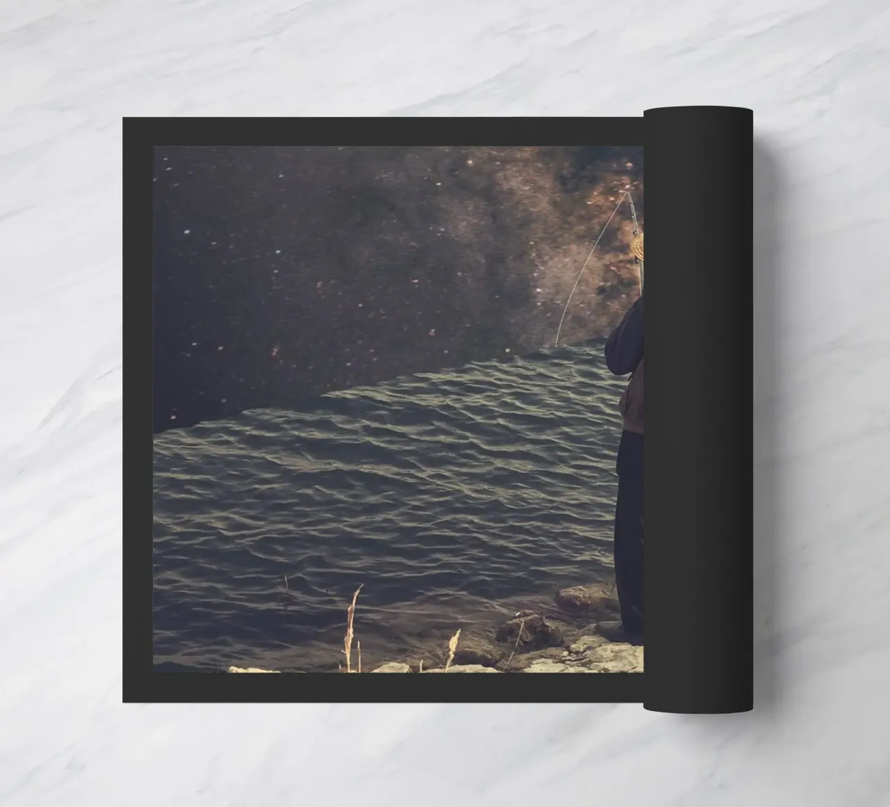 Silenzio - Pescatore cosmico zerbino da Dapidoka