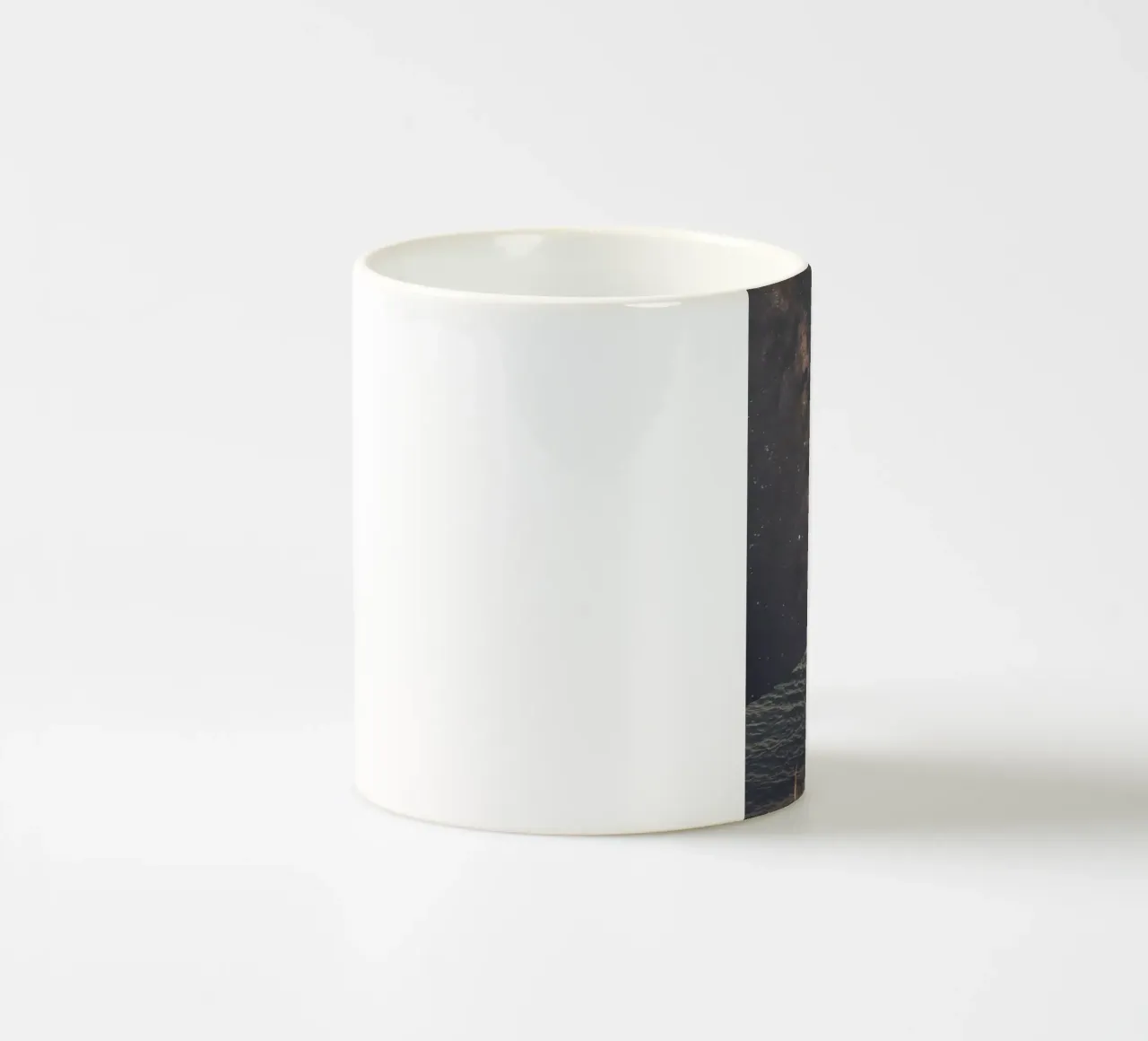 Silenzio - Pescatore cosmico tazza in ceramica da Dapidoka