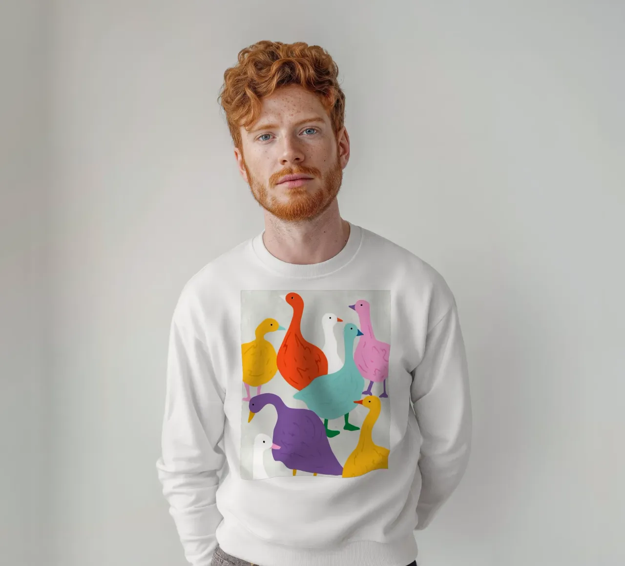 Duck Around Sweatshirt von 83oranges